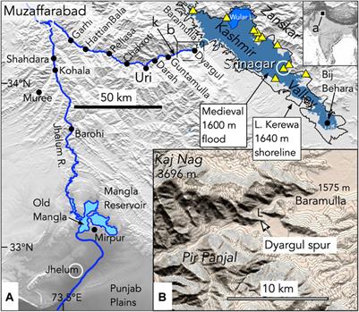 Suyya’s Flood: Numerical Models of Kashmir’s Medieval Megaflood and Ancient Lake Kerewa Drainage Events